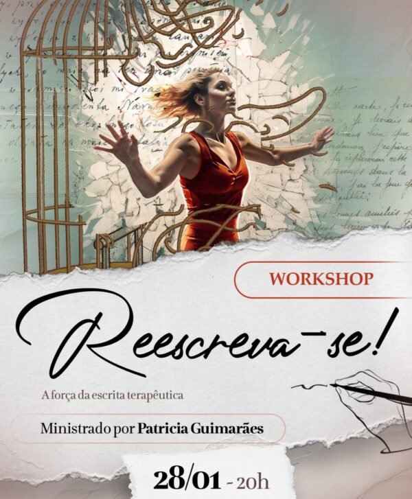 Workshop REESCREVA-SE! A força da escrita terapêutica